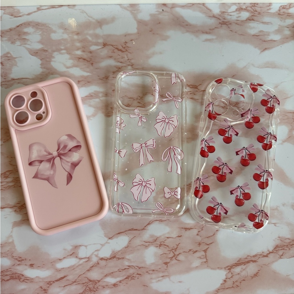 IPhone 14 pro max cases bundle. The price is for all three cases.
